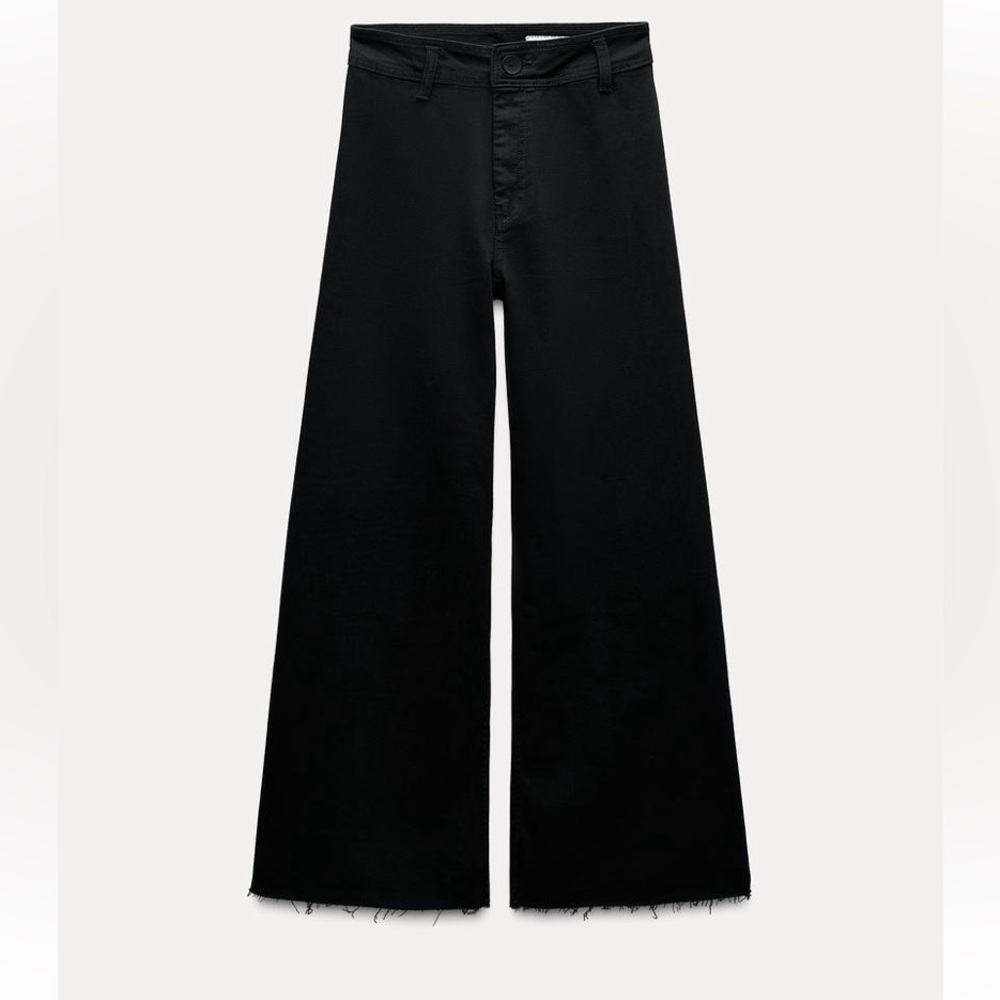 ZARA WIDE LEG JEANS